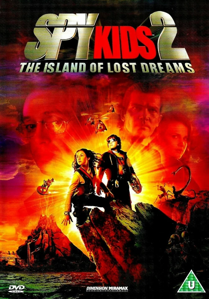SPY KIDS 2-THE ISLAND OF LOST DREAMS DVD Antonio Banderas UK Release New R2 - Image 1 of 1