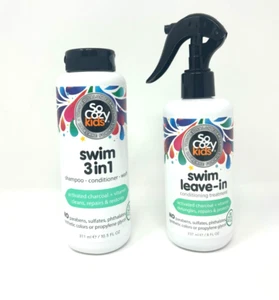 SOCOZY KIDS Swim 3-in-1 Shampoo & Swim Leave-In Conditioner Spray, (10.5 / 8oz) - Picture 1 of 3