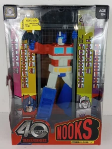 Transformers Nooks by Culture Fly 40 Years Optimus Prime 8 Inch - Picture 1 of 2