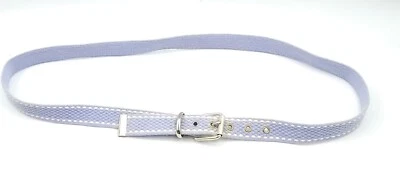 Vintage Handmade Women Belt White And Viplet Hippy 43.5x1 - Image 1 of 4