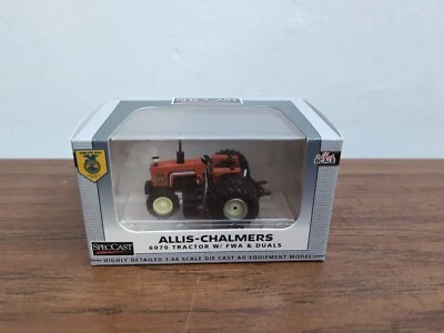 1/64 Allis Chalmers 6070 With FWA & Duals SpecCast Iowa FFA 2024 - Image 1 of 2