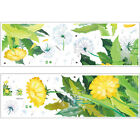 Dandelion Pattern Sticker Flower Plant Wall Stickers Flowers