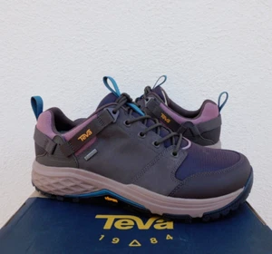 TEVA GRANDVIEW GTX LOW WATERPROOF LEATHER HIKING BOOTS, WOMEN US 6.5/ 37.5 ~NEW - Picture 1 of 6