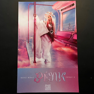 NICKI MINAJ promo poster - 2023 PINK FRIDAY 2 release - HIP-HOP POP-RAP - 11x17