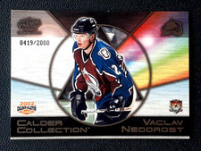 VACLAV NEDOROST 2002 PACIFIC CALDER COLLECTION ALL-STAR FANTASY #0419/2000 32432