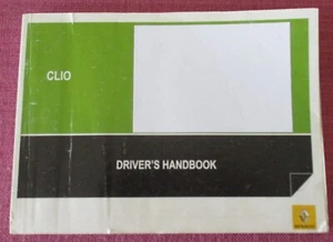 RENAULT CLIO (2009 - 2012) OWNERS MANUAL - HANDBOOK WITH 2 SERVICE STAMPS - Picture 1 of 9