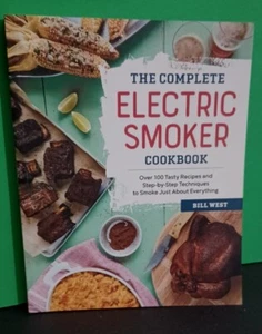 Book - THE ELECTRIC SMOKER-Bill West- Cookbook- Paperback- Pre-owned - Imagen 1 de 14