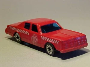Exotic 3" 1980 Dodge Monaco Fire Dept. Tai Cheong TC-885 1/64 Diecast neuwertig lose - Bild 1 von 5