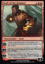Koth of the Hammer Foil | NM | Venser vs. Koth | Magic MTG
