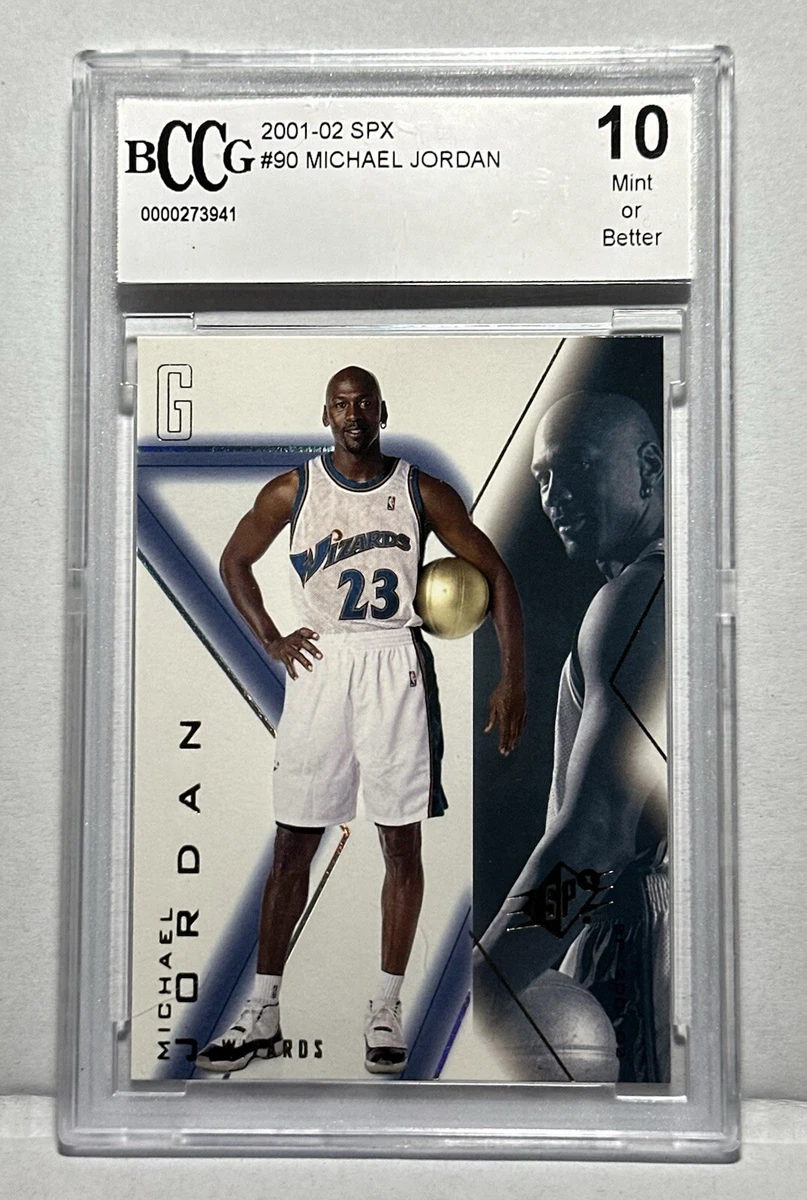 Michael Jordan 10 Graded Basketball Trading Cards & Accessories