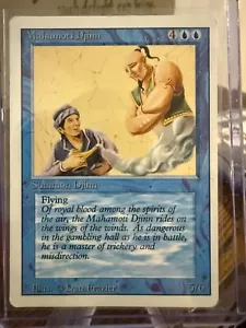 Magic The Gathering Unlimited Mahamoti Djinn - Imagen 1 de 2