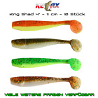 Relax King-Shad 4" Rubber Fish - 11cm - 10-Piece - ZipBag