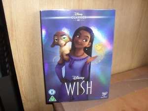 DISNEY WISH WITH NEW SLEEVE ART BRAND NEW SEALED DVD - Picture 1 of 3