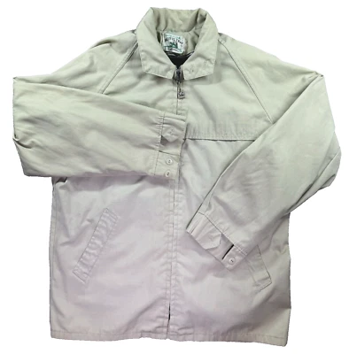 Chaqueta de Colección Pacific Trail Para Hombres 40 Beige Forrada Bombardero Años 90 Grunge Skate Caminata Foto 1 de 4