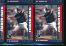 Lot (2) 2007 Choice #6 Lee Gronkiewicz New Hampshire Fisher Cats (CG146) SWSW