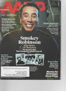 AARP Magazin Dezember 2018 Januar 2019 Smokey Robinson Motown Legends Filme - Bild 1 von 1