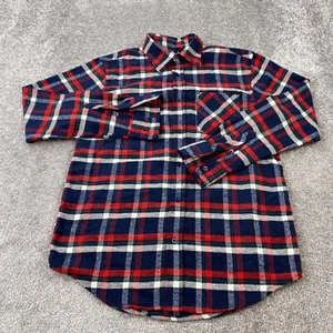 Tailor Vintage Button-Up Flannel Shirt Men's Medium Long Sleeve Multi Plaid - Picture 1 of 8