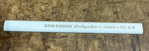 Vintage Koh-I-Noor Polycolor Flat Lead Colored Pencil 3600 Rare No 58 - Photo 1 sur 6