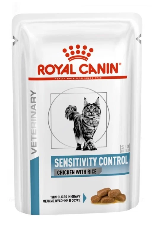 ROYAL CANIN Cat SENSITIVITY CONTROL Huhn mit Reis Katze in Soße 85 g x 48 - Bild 1 von 1