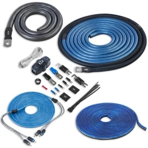 Kit de instalación amplificador coche calibre 1/0 cobre 100 % OC NVX XKIT02 con RCA de 2 canales - Imagen 1 de 13