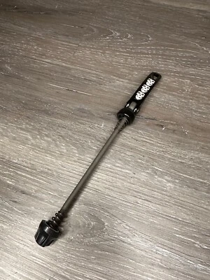 Ghoul Front Bicycle Quick Release Skewer 100mm MTB Road Black Skull Face - Image 1 of 4