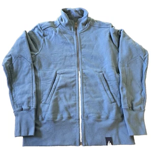 Moto American Giant donna full zip vintage colore indaco taglia XS - Foto 1 di 7