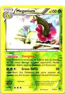 Meganium 3/122 Holo Rare Reverse Holo XY - BREAKpoint LP - Picture 1 of 2