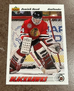 1991-92 Upper Deck - Dominik Hasek #335 (RC) - Picture 1 of 2