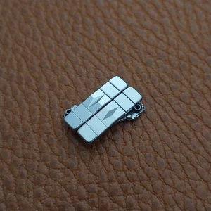 Admiral Edelstahl Erweiterungsband Glied Länge zum Vintage Uhrenarmband hinzufügen - Bild 1 von 2