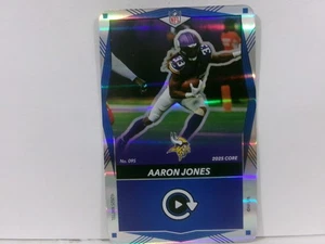 2025 Mattel UNO Elite NFL Core Edition BLUE Foil Aaron Jones Card #095 VIKINGS - Bild 1 von 2