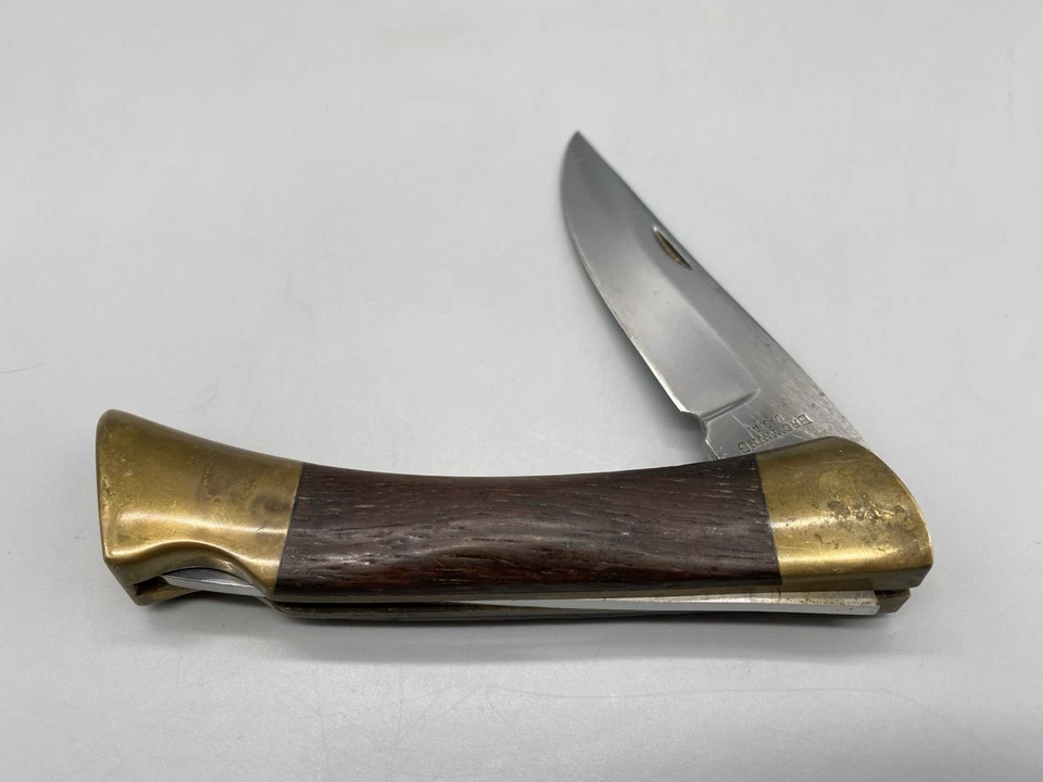 Vintage 1980's BROWNING USA Fold Out Knife - 3” Blade 9” Folding Knife - Image 1 of 4