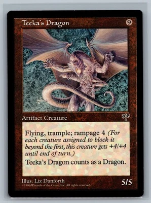 Magic The Gathering Mirage Teeka's Dragon MTG TCG CCG - Image 1 of 2