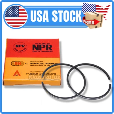 Se adapta a Kawasaki G7 KH100 KD100 KE100 KV100 KM100 G5 anillo de pistón de gran tamaño 1,00 Foto 1 de 4