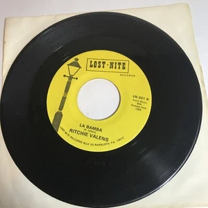 RITCHIE VALENS, LA BAMBA / DONNA LOST NITE REC, LN-201 B VGC ++ - Picture 1 of 3