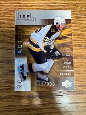 2001-02 UD TOP SHELF #123 IVAN HUML RC 112/900