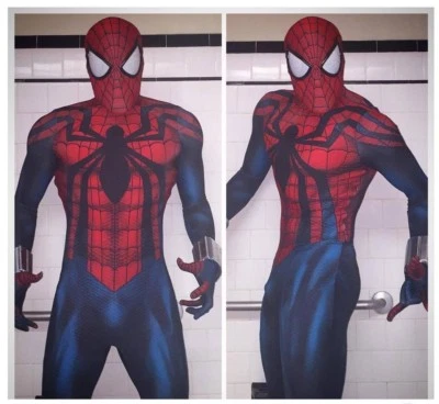 Ben Reilly Spider-Man Cosplay Costume Bodysuit Spiderman Zentai Halloween Adult - Image 1 of 4