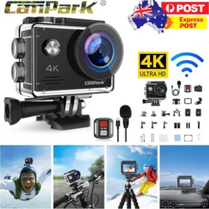 Campark Action Camera 4K 20MP WiFi Waterproof Camera EIS Anti-Shaking 170° & Mic - Picture 1 of 8