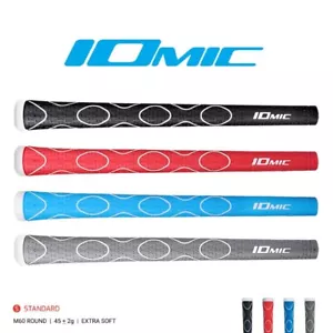 13/10pcs IOMIC IX SA 2.0 Golf Grip Universal Rubber Tpe 4 Colors - Tapes Include - Picture 1 of 16