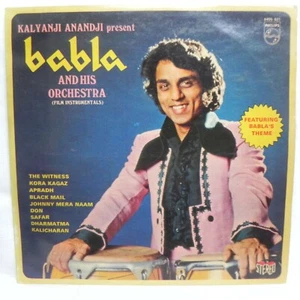 Babla And His Orchestra LP Vinyl Record Film Instrumental Bollywood Indian EX - Imagen 1 de 8