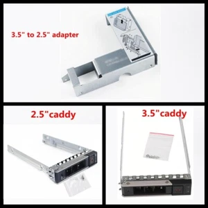 Adaptateur caddy plateau disque dur 3,5" 2,5" pour Dell G14 R740 R740xd R940 R640 R540 R7415 - Photo 1/28