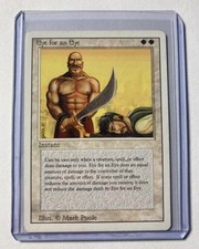 Magic The Gathering ✨EYE FOR AN EYE ✨Revised Edition MP Rare 1994 MTG