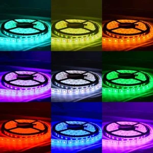 Waterproof RGB 12V 5M 5050 SMD 300 Leds LED Strip Lights Car Boat Caravan+Remote - Picture 1 of 11