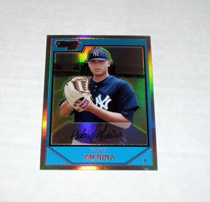 2007 Bowman Chrome Prospects Refractor 87 Gabriel Medina (#/500)  $.99 Shipping!