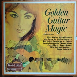 Reader's Digest Golden Guitar Magic Many Styles 4 Record Box Set RDA 75-A 1969 - Picture 1 of 5