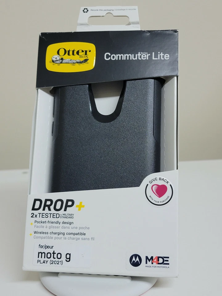 OtterBox Commuter Lite para Moto G Play (2021) - Preto - Imagem 1 de 4