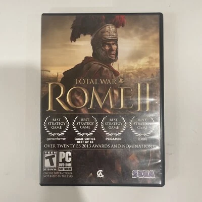 Total War: Rome II (PC, 2013) 3 Discs/ Not Tested, Preowned - Image 1 of 4