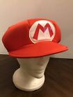Disguise Super Mario Adult Hat  ONE SIZE Costume Cosplay Newsboy Cap