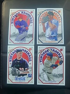Lote de béisbol de colección 2023 de 4 tarjetas de ónix - Imagen 1 de 1