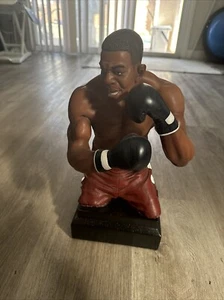 Rare Boxing Statue Figure Fighting Art Piece W/ Base 15” Artistic Heavy - Picture 1 of 9