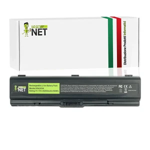 Batteria per Toshiba PA3533U-1BAS PA3534U-1BRS 10,8/11,1V 5200mAh - Foto 1 di 6